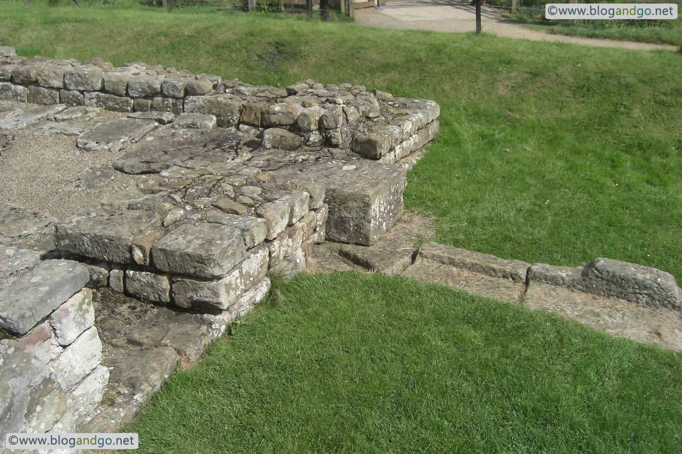 Hadrian's Wall Path - North Gate II, Chesters Roman Fort